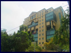 Central Library in Causeway Bay is the main library of Hong Kong. This postmodern building opened in 2001.